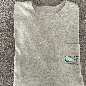 Boys, large Vineyard Vines long sleeve pocket tee
